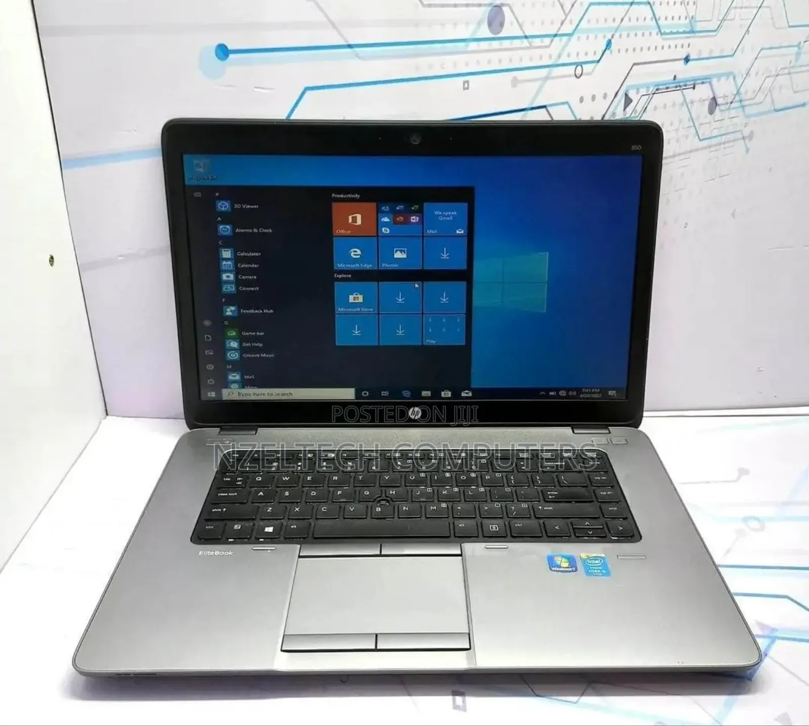 Laptop HP EliteBook 850 G2 8GB Intel Core I5 HDD 500GB