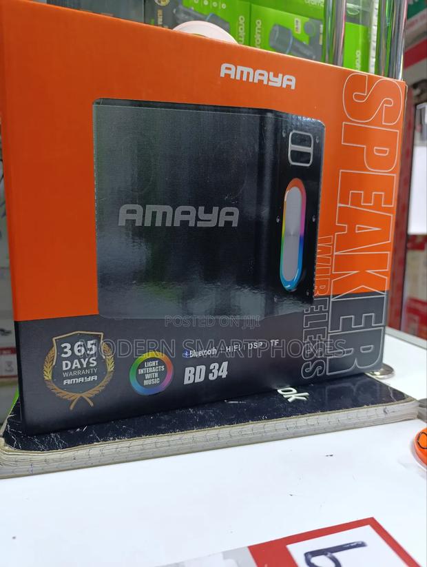Amaya BD34 Wireless Bluetooth Speaker IPX5 Waterproof - thumbnail 6