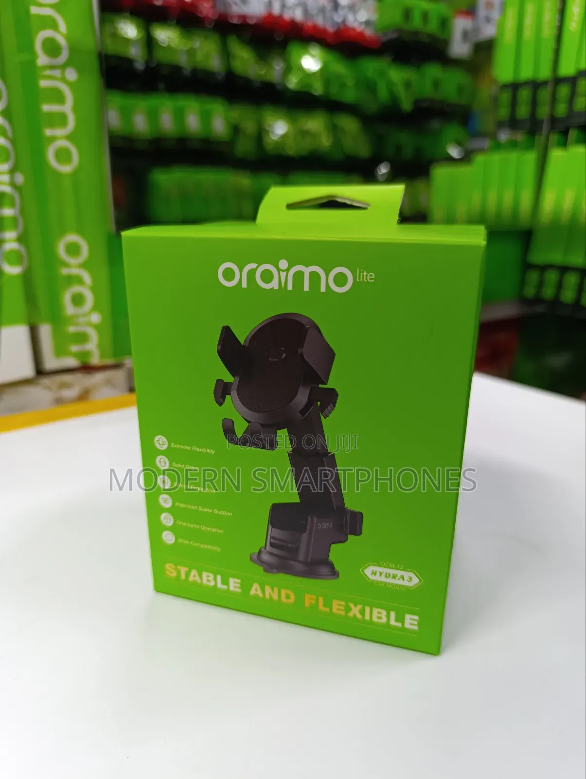 Oraimo Car Mount Stable and Flexible