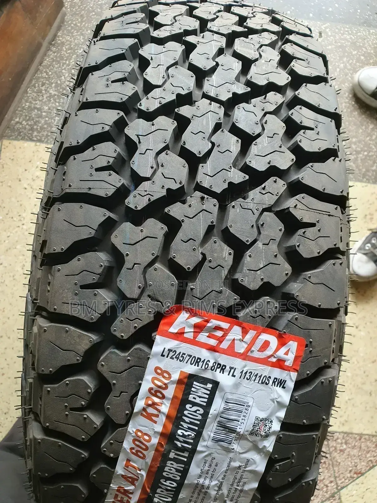 245 /70 R16 KENDA TYRES (Commercial)