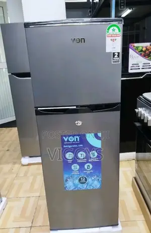 Favourable Von 136 Litres Double Door Fridge =