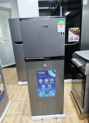 Nice Von 136 Litres Double Door Fridge =