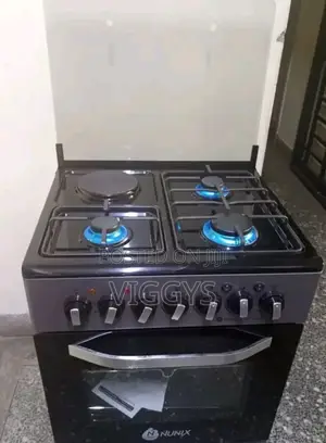 Nice Nunix 60by60 3+1 Electric Oven Cooker