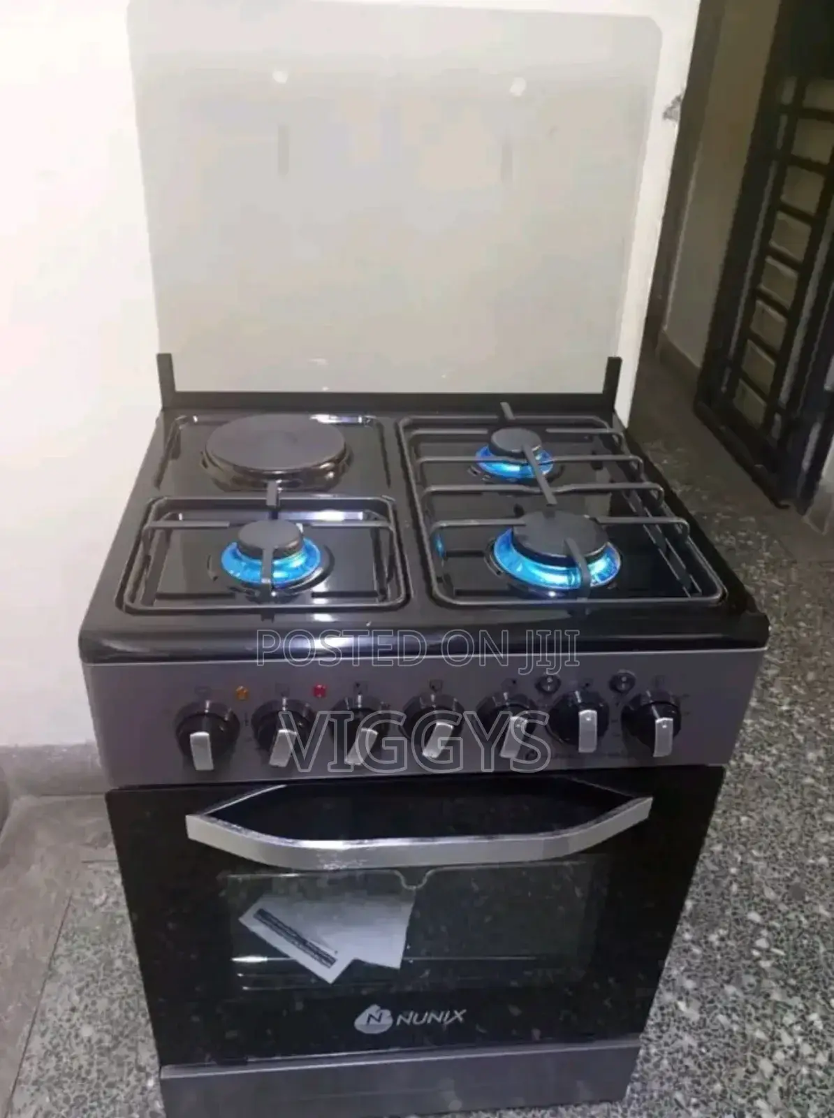 Strong Nunix 60by60 3+1 Electric Oven Cooker