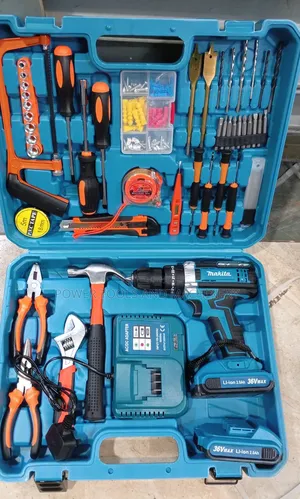 36v Makita Cordless Drill Tool Kit