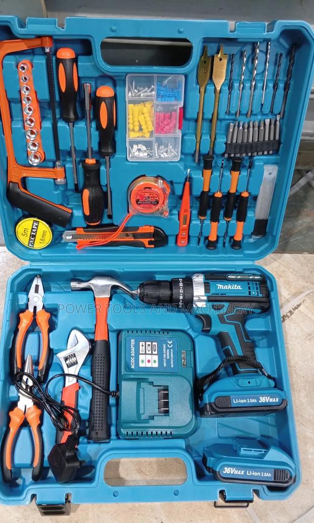 36v Makita Cordless Drill Tool Kit - main view
