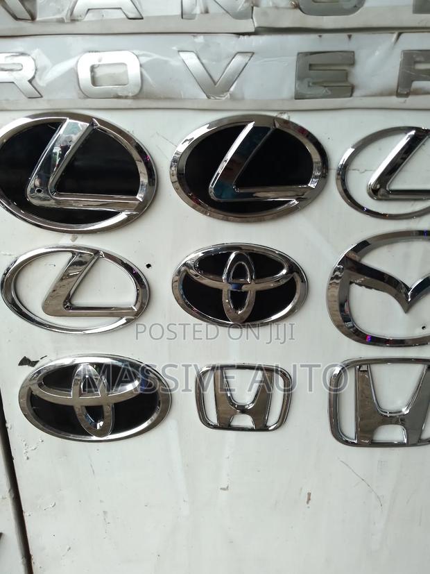 Lexus,Honda, Toyota,Mazda Front Logos/ Emblems
