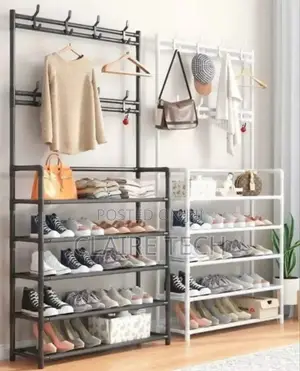 TC All-in-1 Shoe Rack/Coat Rack/ Bag Cloths Hanger