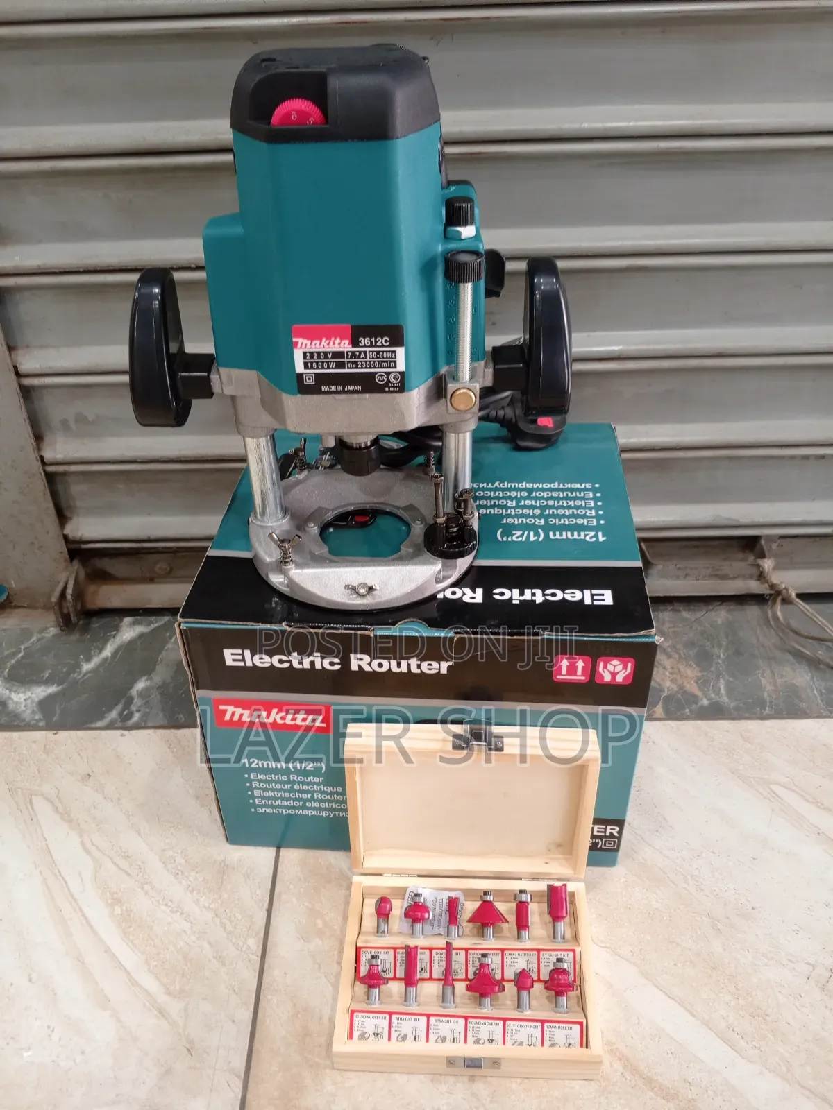 Makita Router+Bits Set