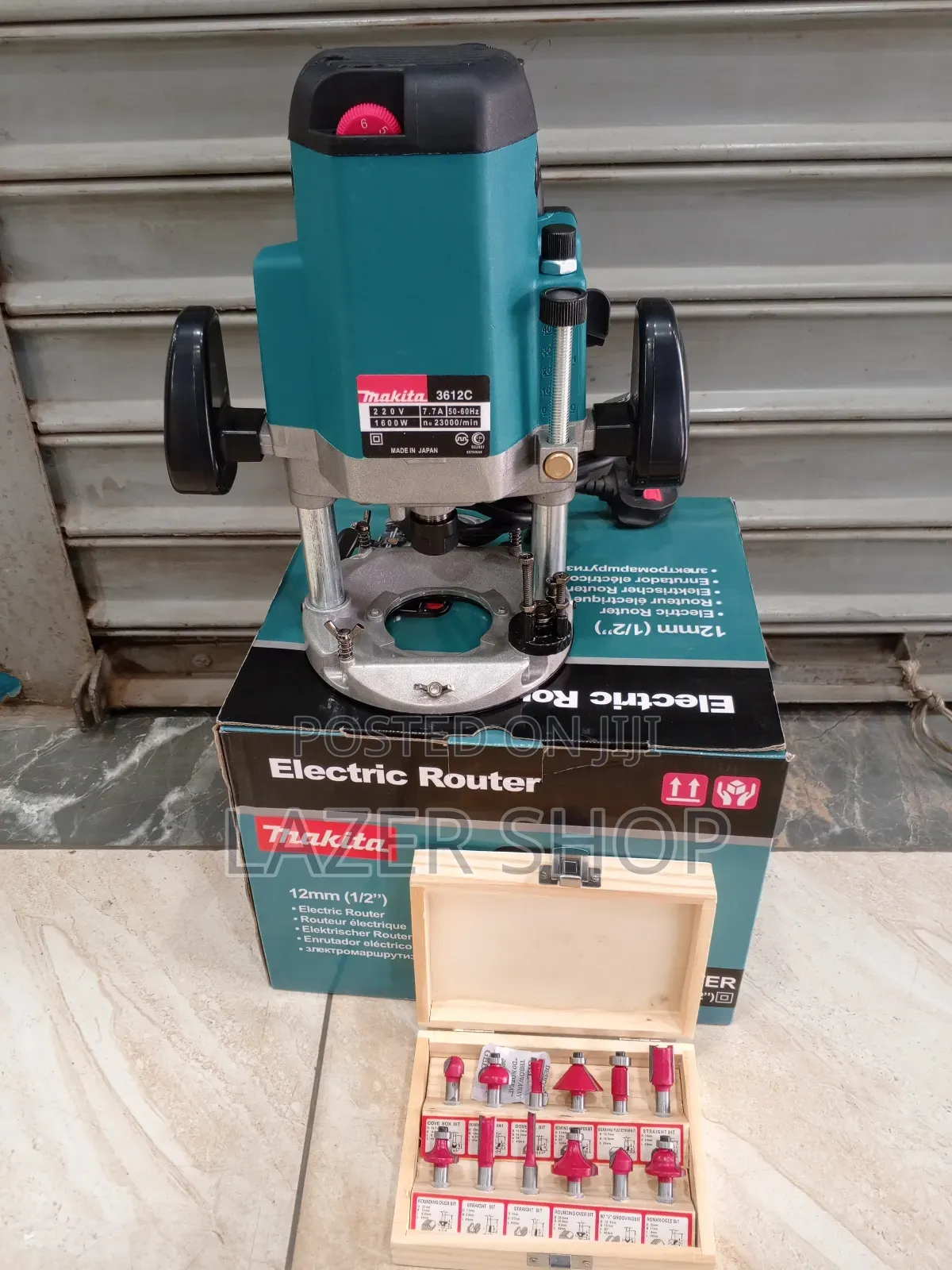 Makita Router+Bits Set