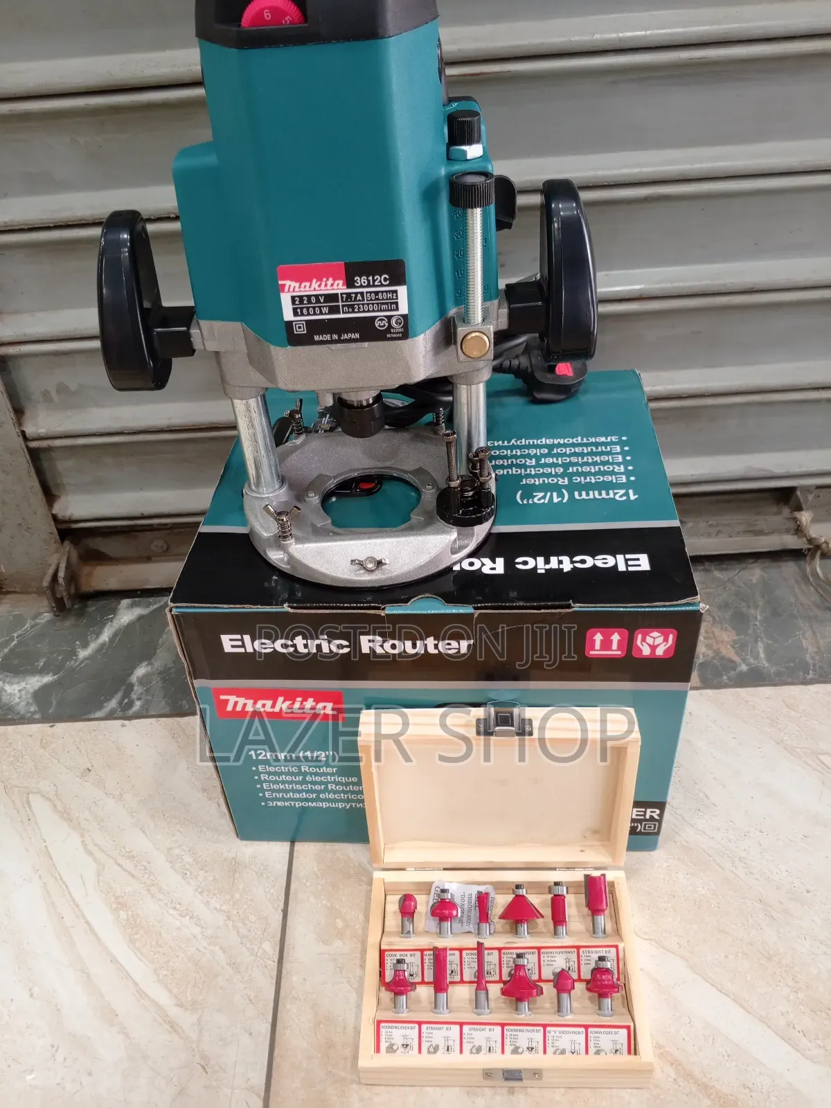Makita Router+Bits Set