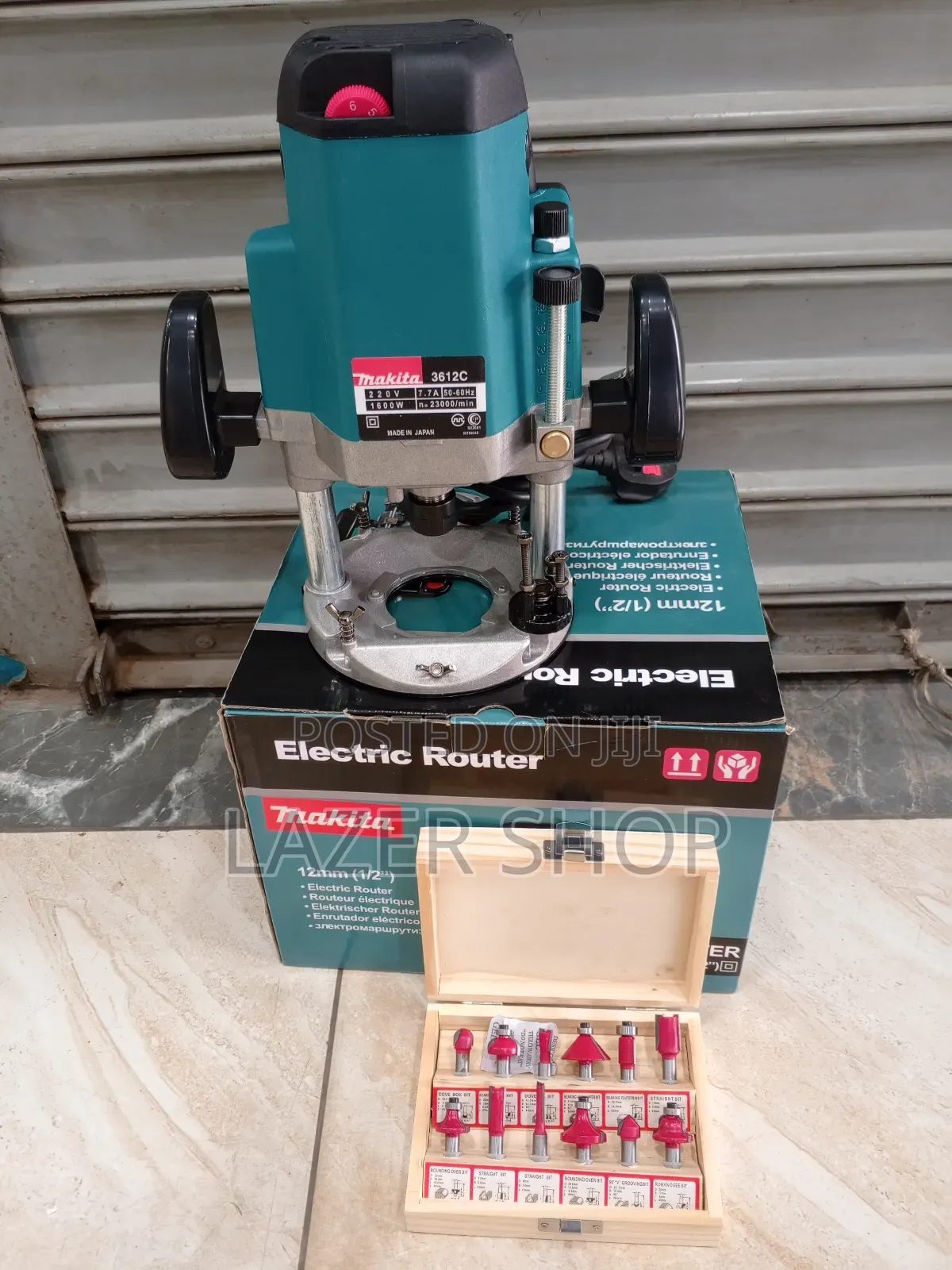 Makita Router+Bits Set