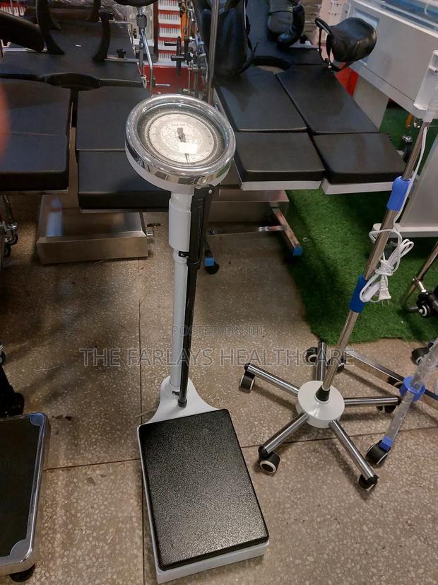 Weighing Scale With Height Scale - Manual. - main view