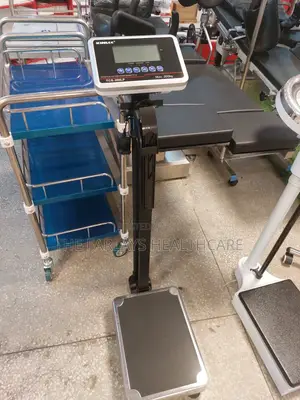 Weighing Scale With Height Scale - DIGITAL