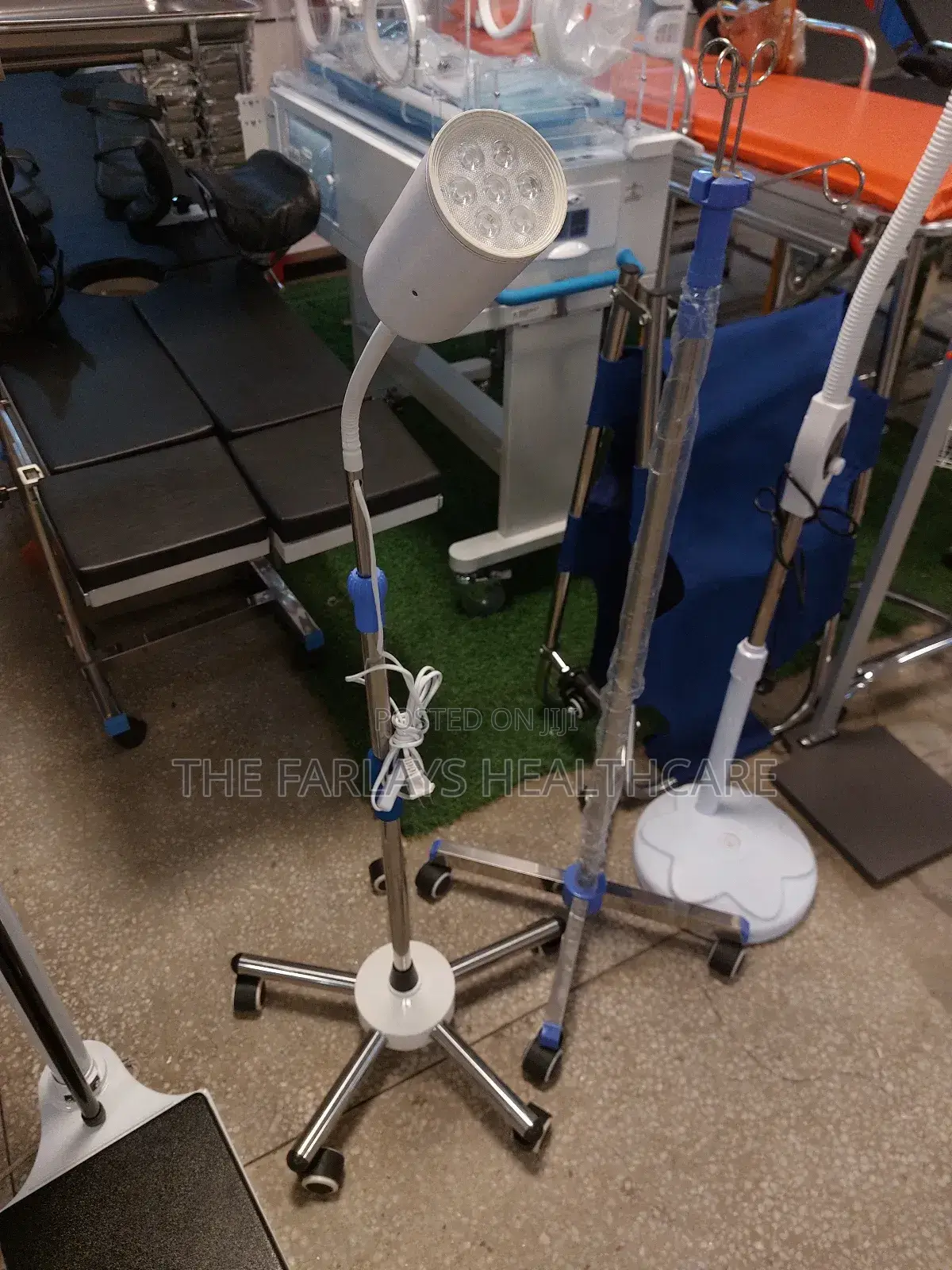 LED Examination Lamp With Castors.