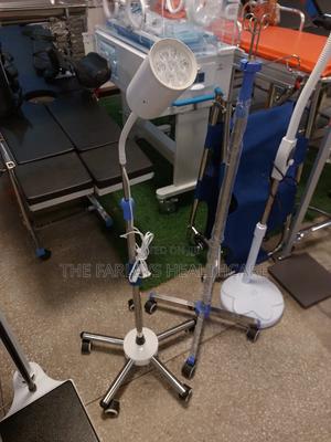 LED Examination Lamp With Castors. - main view