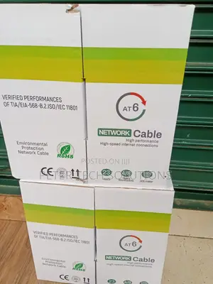 Cat 6 Network Cable 23 Awg 305 M