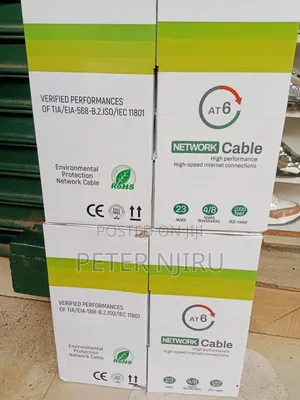Cat 6 Network Cable 23 Awg 305 M