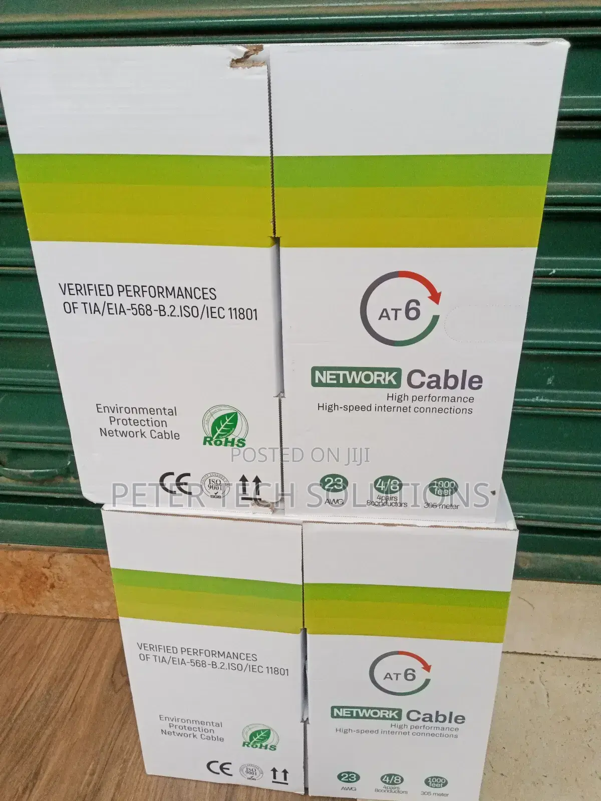 Cat 6 Network Cable 23 Awg 305 M