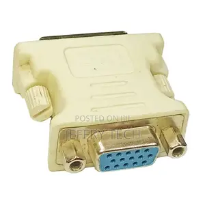 DVI 24 1 Pin Male to VGA 15 Pin Female Converter Adapter