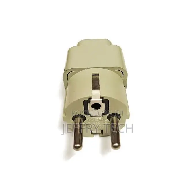 A Plug Converted From the European System to the Egyptian -J