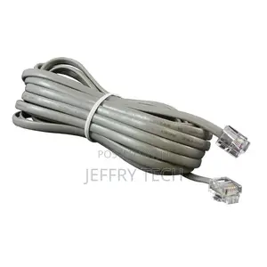 Cable Telephone 15 Meter - Grey