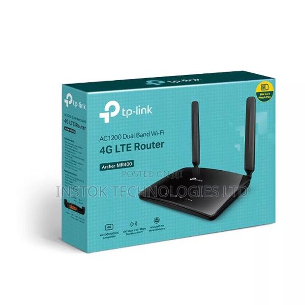Tp-link Archer MR400 AC1200 Wireless Dual Band 4G LTE Router - thumbnail 3