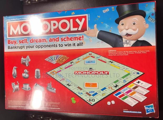 HASBRO Monopoly Classic Board Game - thumbnail 2