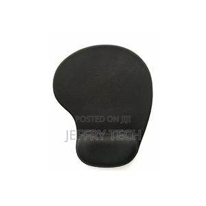 Mouse Pad With Gel Wrist Support - Black - thumbnail 2