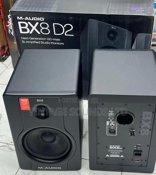 M-Audio BX8 D2 Active Studio Monitor Speakers - thumbnail 2
