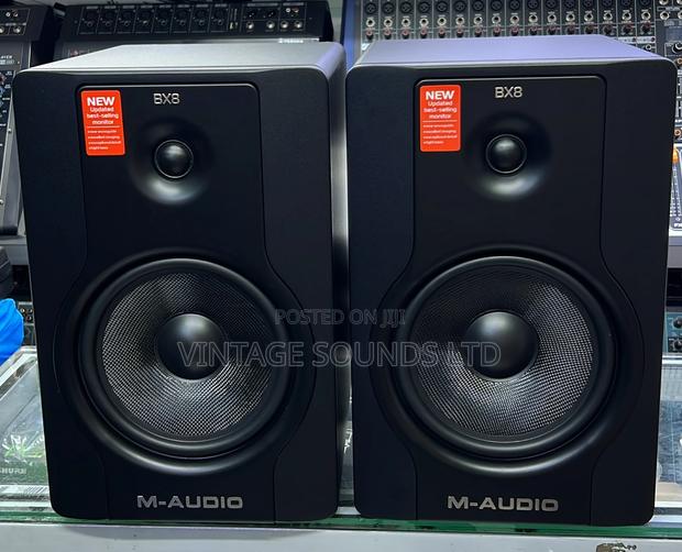 M-Audio Bx8 – D2 Twin (2) Large Studio Monitors Speaker - main view
