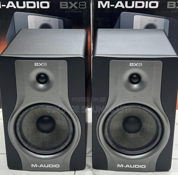 M-Audio Bx8– Carbon Twin Studio Monitors (Speakers)