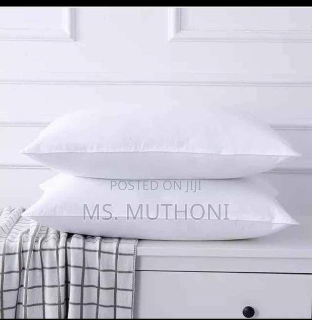 A Pair (2) Compressed Fibre Pillows