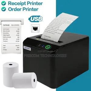 USB+Ethernet Thermal Receipts Printer, Thermal Printer 80mm