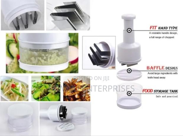 Onion / Garlic Vegetable Chopper/Food Press - thumbnail 2