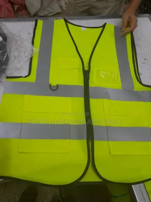 Reflector Jacket With Zip And Pocket
