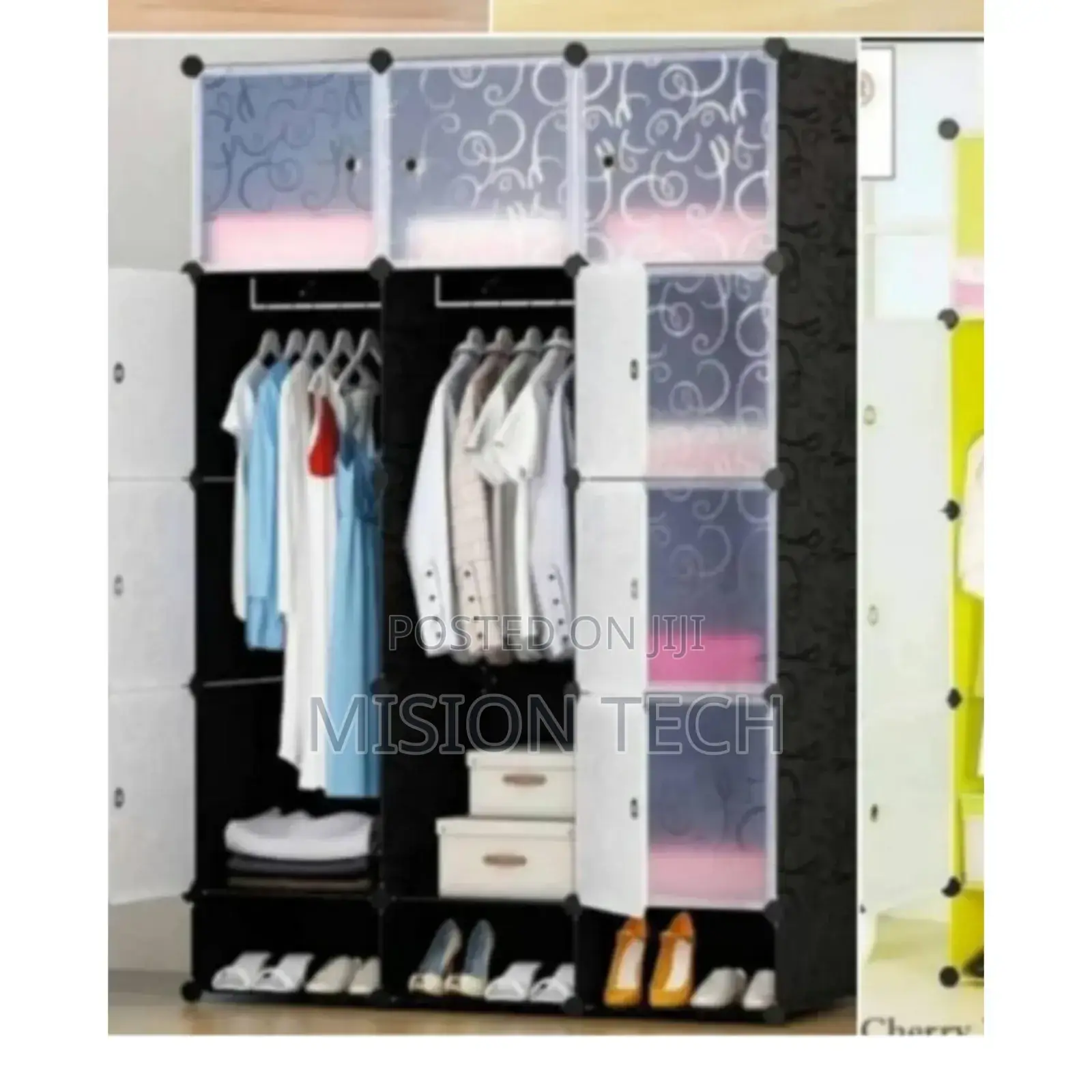 TC Portable Plastic Wardrobes 
