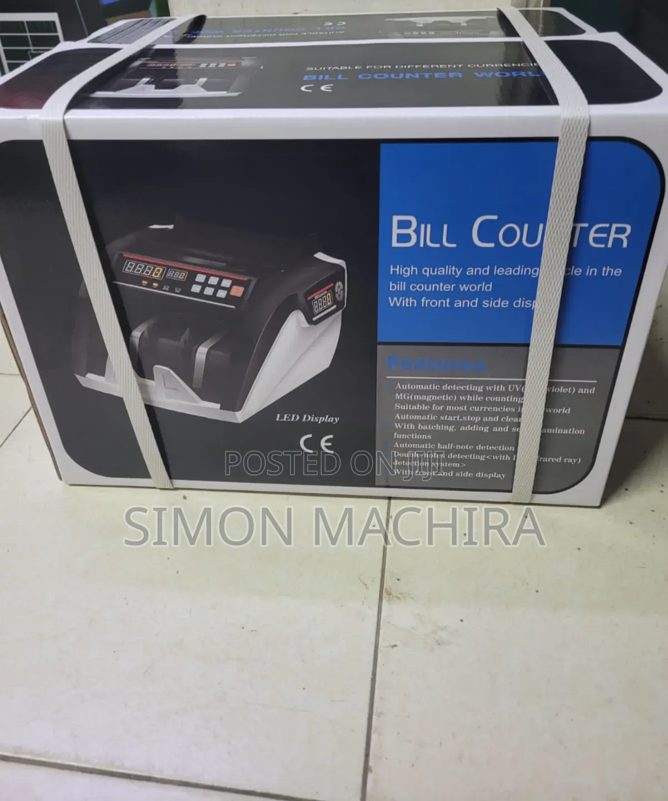 Bill Counter Machine