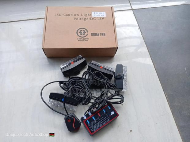 VIP Strobe Lights Blue Red