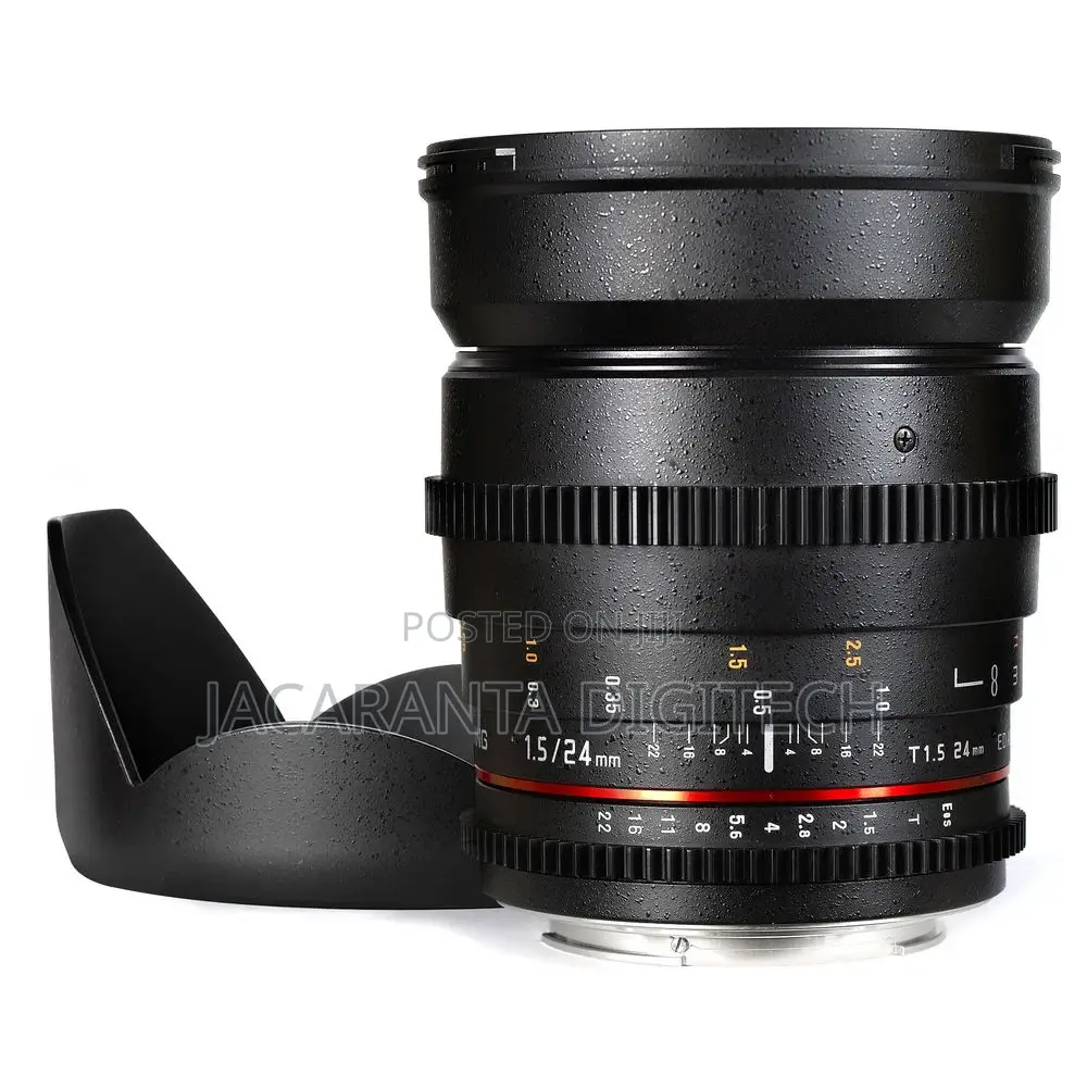 Samyang 24mm T1.5 Cinema Lens for Canon Ef-Mount