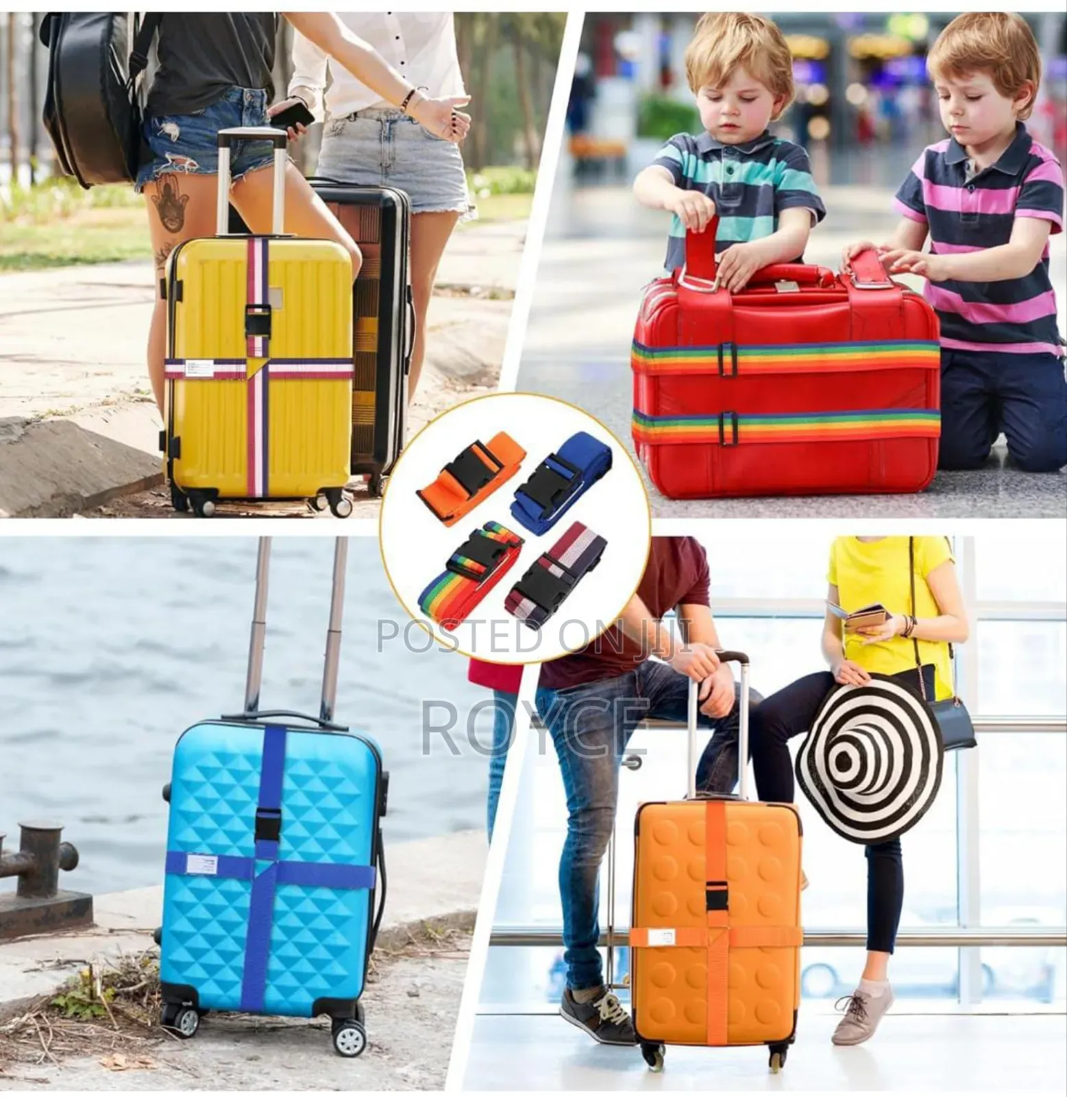 Luggage Strap With Locking Buckle