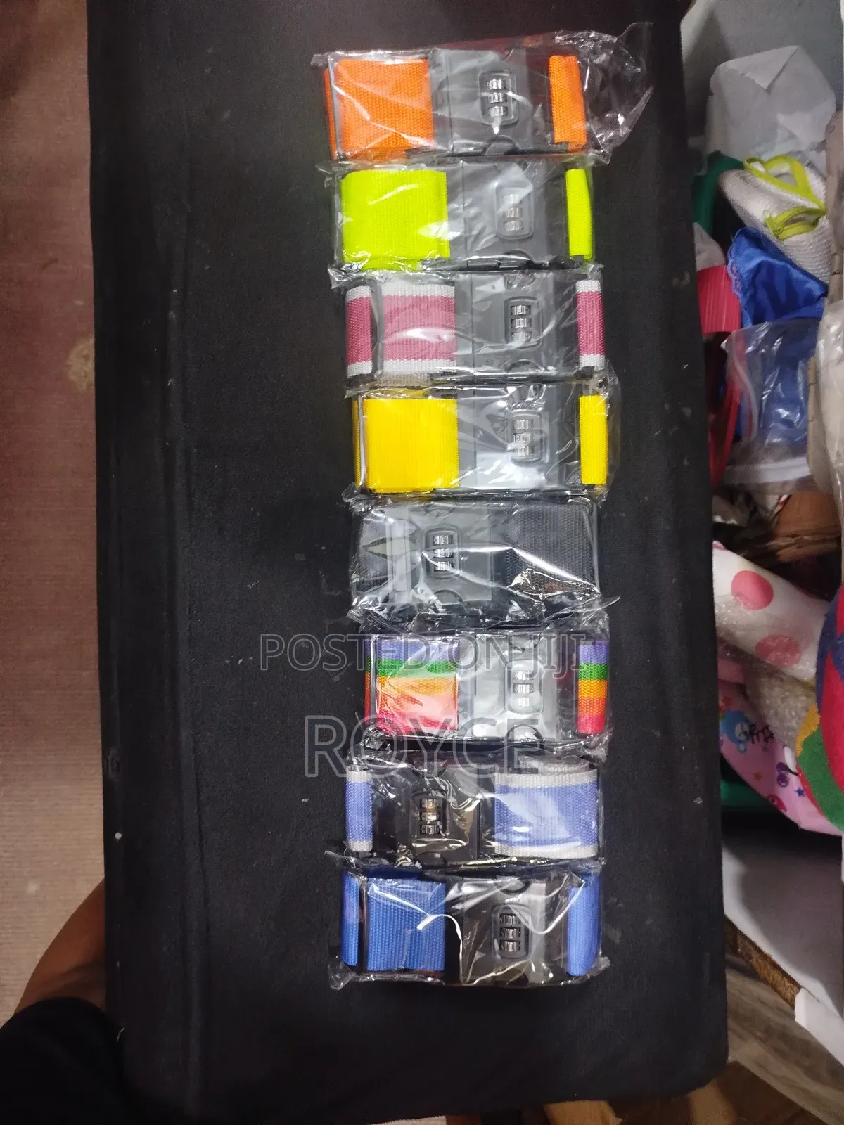 Luggage Strap With Locking Buckle