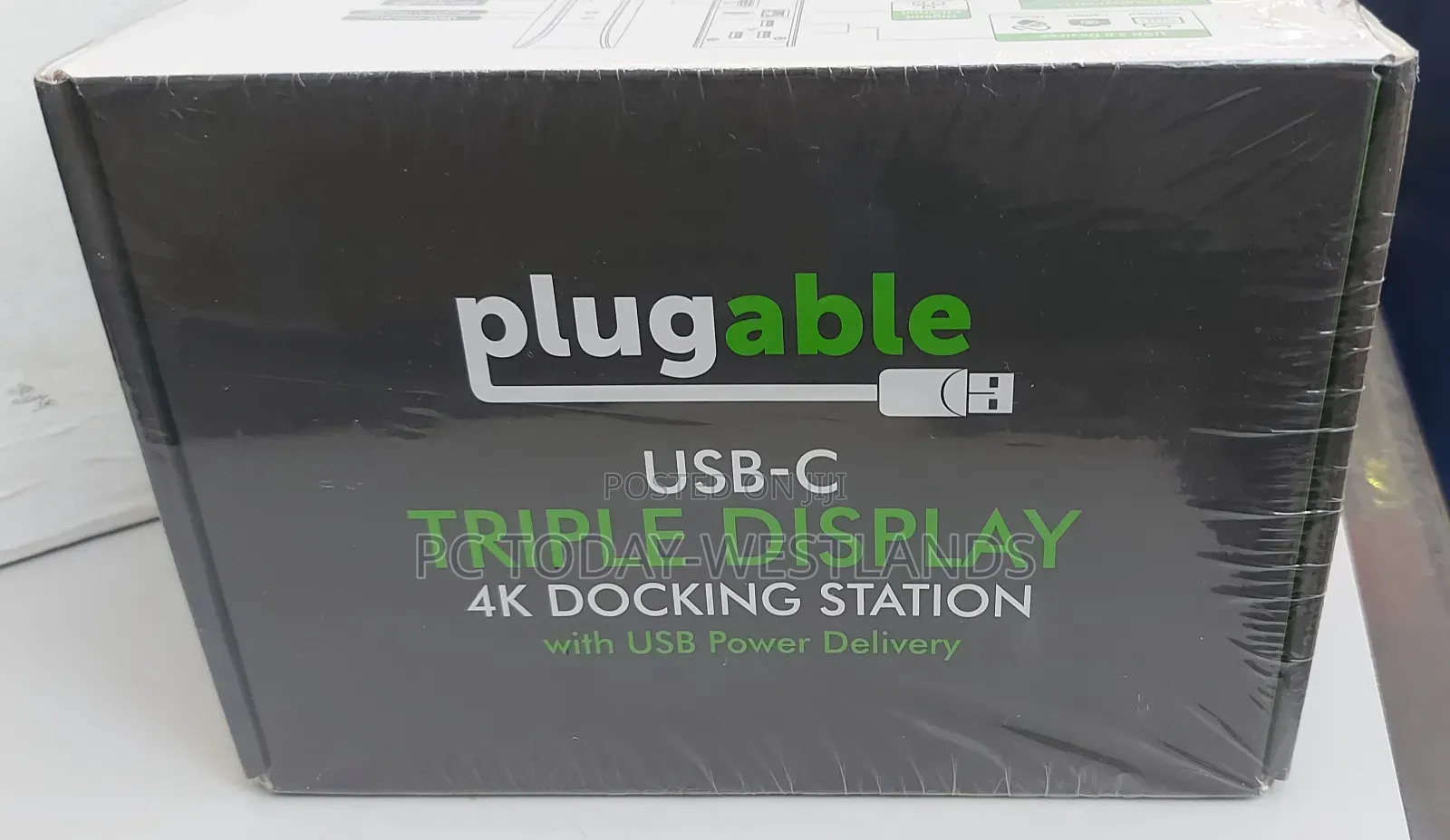 Plugable USB C Triple Display Docking Station Win/Mac