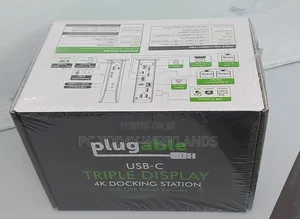 Plugable USB C Triple Display Docking Station Win/Mac