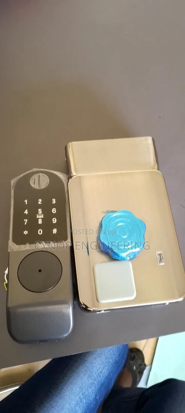 Secure Smart Lock With Passcode Entry - main view
