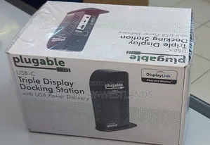 Plugable USB Type-C Triple Display Docking Station Mac/Win