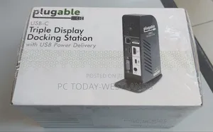 Plugable USB Type-C Triple Display Docking Station Mac/Win