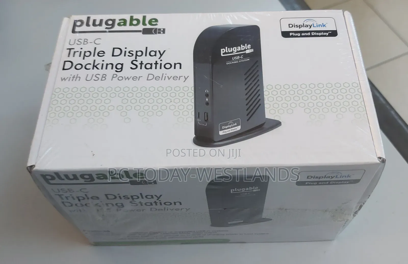 Plugable USB Type-C Triple Display Docking Station Mac/Win
