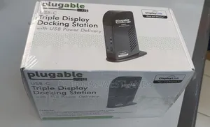 Plugable USB Type-C Triple Display Docking Station Mac/Win