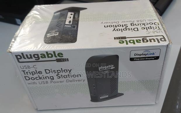 Plugable USB Type-C Triple Display Docking Station Mac/Win - thumbnail 6